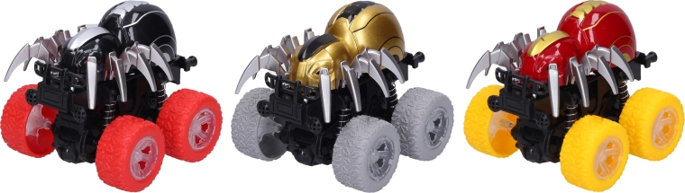 Zotrvačné auto pavúk 10 cm - 1 kus