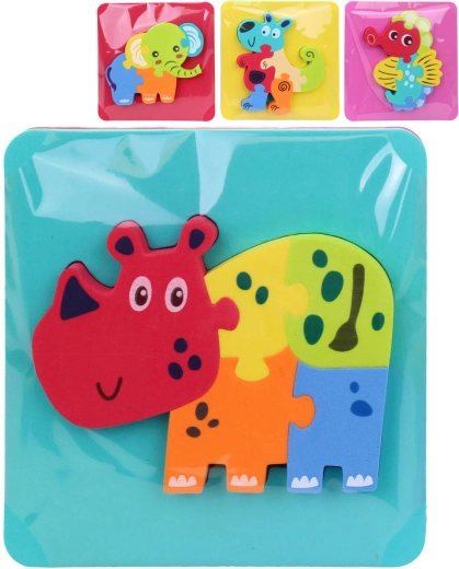 Penové puzzle zvieratko do vane - 1 kus