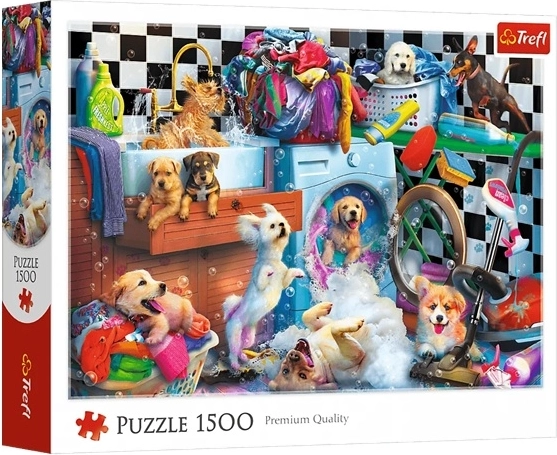 Puzzle Psie szaleństwo 1500 dielikov