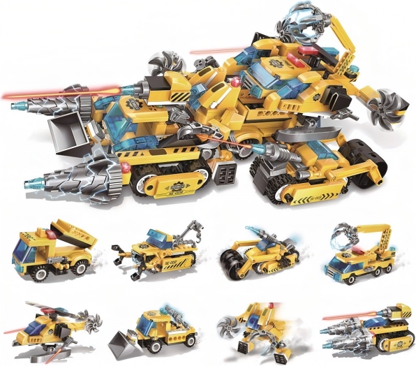 Stavebnica QMAN THE LEGEND OF CHARIOT 8v1 – stavebná technika