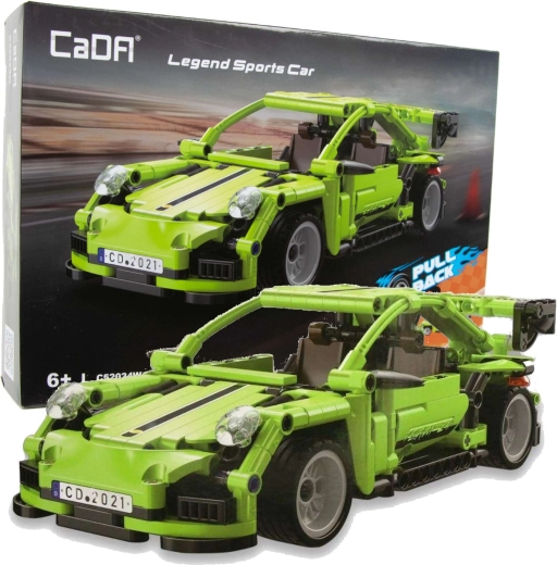 Športové auto CaDA Legend Sports Car so spätným naťahovaním