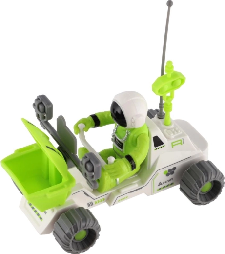 Realistické detaily a kokpit s astronautom