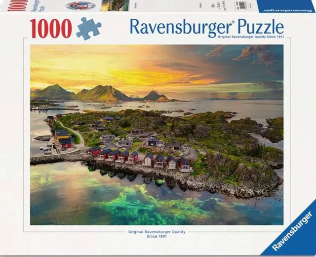 Ravensburger puzzle Lofoty, Nórsko 1000 dielikov