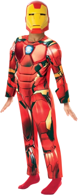Detský kostým Iron Man deluxe 7–8 rokov