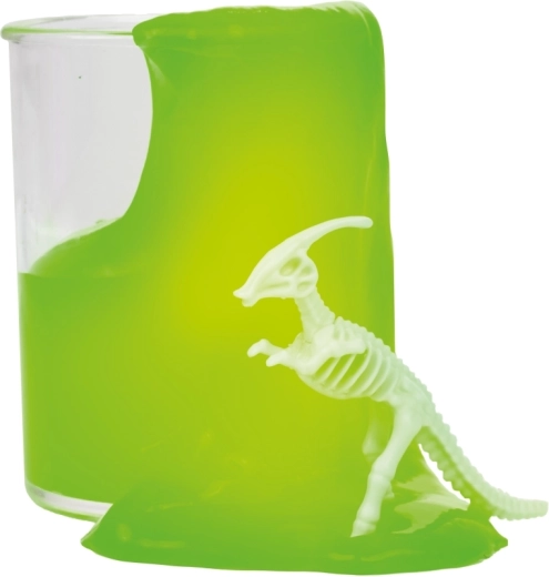 Skrytá dinosauřia kostra pre zábavné objavovanie