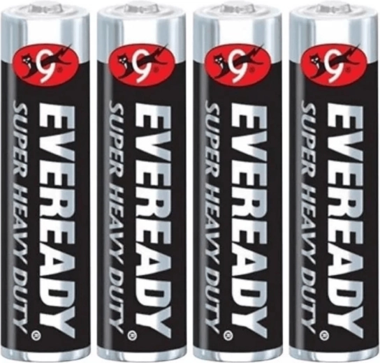 Energizer Eveready Super Heavy Duty batérie AAA (R3) 4 ks
