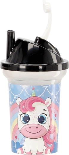 Nepretékajúci uzáver s vstavanou slamkou