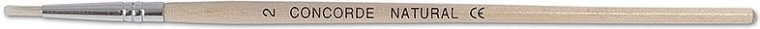 Štetec CONCORDE Natural guľatý č. 2