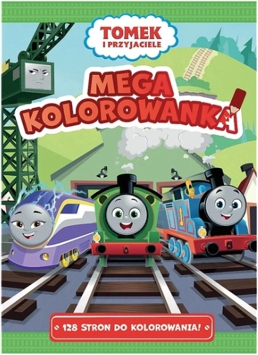Tomek a priatelia (Thomas & Friends) mega omaľovánka pre deti
