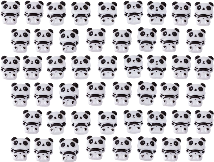 50 pandích figúrok a doplnky v sade