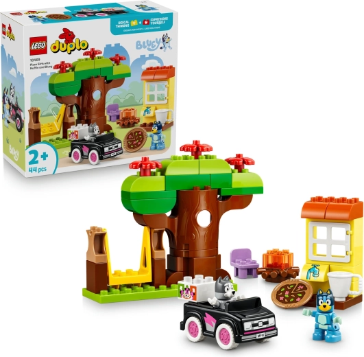 LEGO DUPLO Bluey pizzeria s Muffin a Bluey