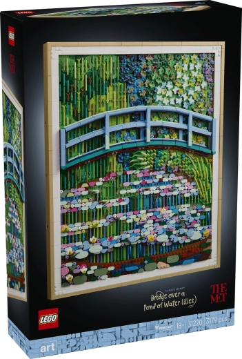 LEGO Art Claude Monet Most nad jazierkom s leknami