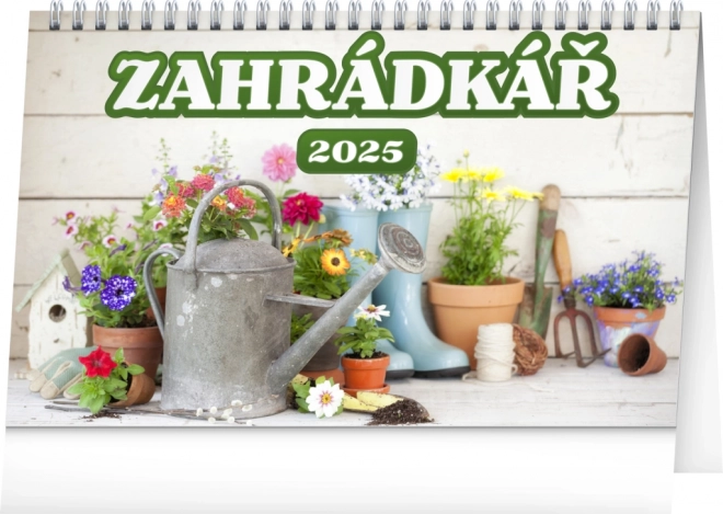 Stolný kalendár Záhradkár 2025