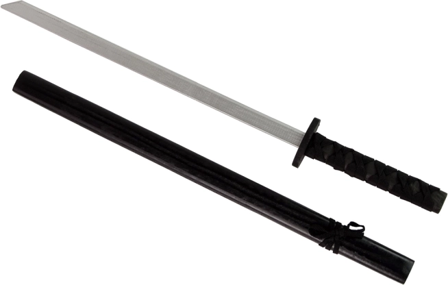 Drevený čierny meč pre rytiera 73 cm
