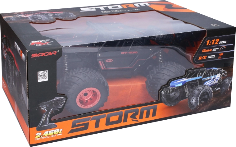 Kovová terénna RC bugina Max na diaľkové ovládanie 34 cm