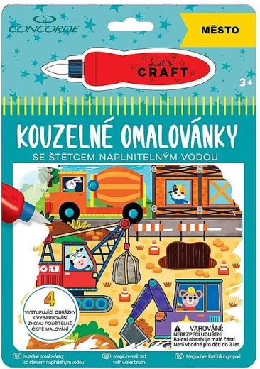Kúzelné omaľovánky CONCORDE – mesto