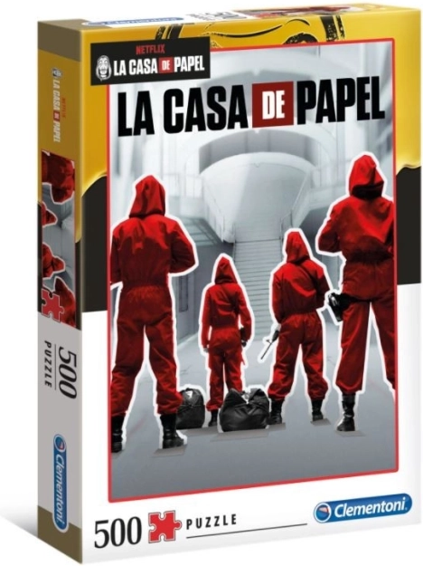 Clementoni Puzzle Netflix: Papierový dom 500 dielikov