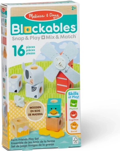 Tvorenie bez hraníc so 16 drevenými dielikmi