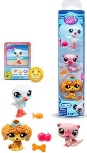Zberateľské figúrky Littlest Pet Shop Pet Trio