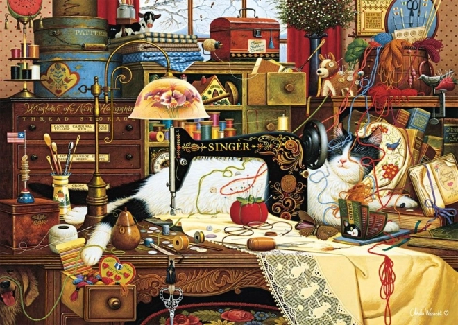 Puzzle Maggie neporiadnica 1000 dielikov SCHMIDT