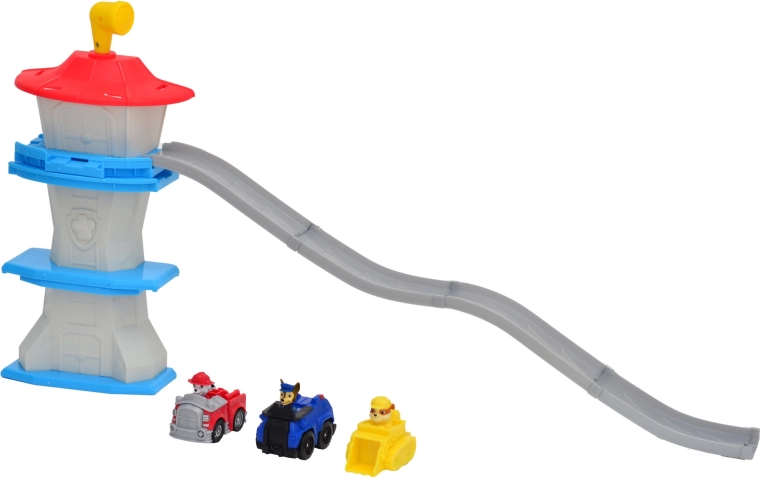 Veža s dlhou rampou pre akčné zjazdy