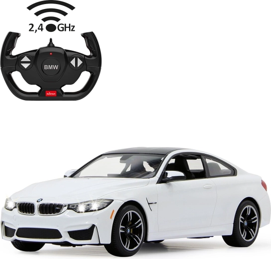Jamara RC BMW M4 Coupé 1:14 biele 2,4 GHz