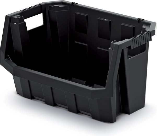 Plastový úložný box Truck Max 60 l, čierny