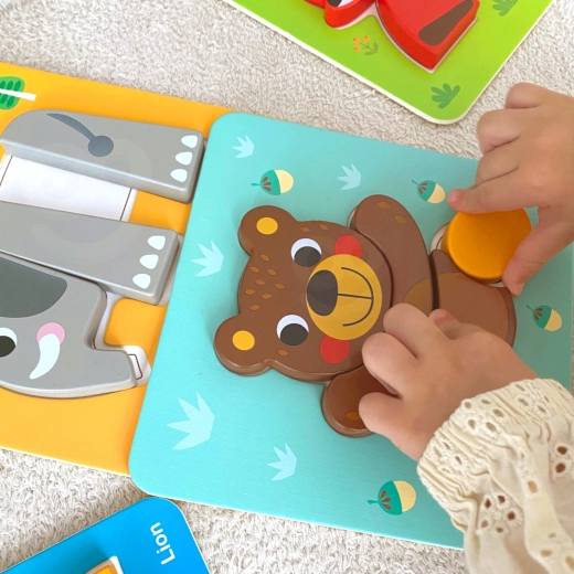 Učenie farieb a tvarov hrou