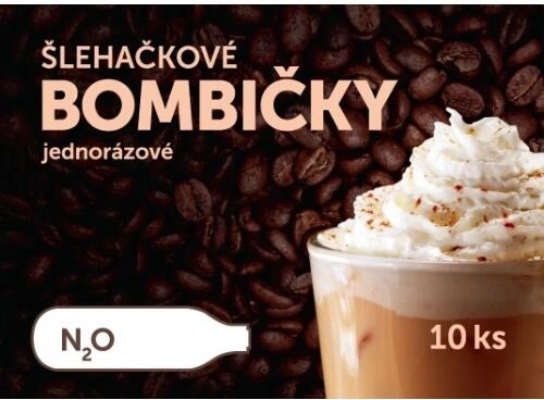 Jednorazové bombičky do šľahača (10 ks)