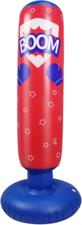 Nafukovací boxovací vak červeno-modrý 125 cm