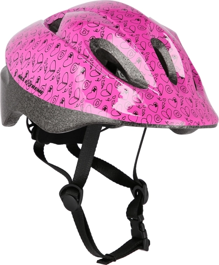 Cyklistická helma NILS Extreme MTW05 – ružová – XS (48–52)
