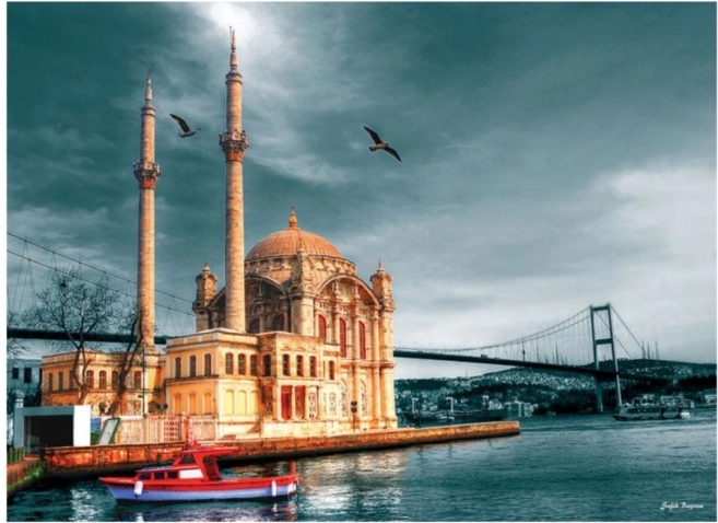 Puzzle Mešita Ortaköy, Istanbul 1000 dielikov