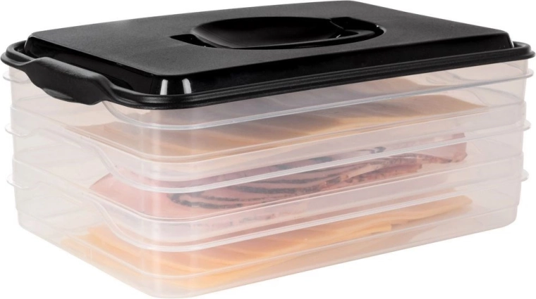 Tri úrovne pre prehľadné skladovanie