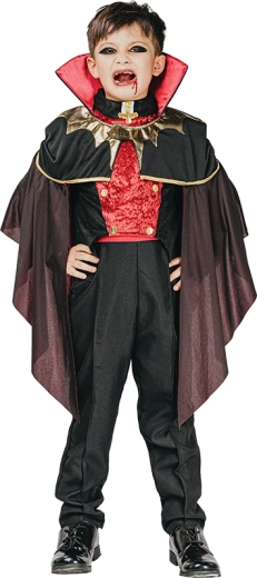 Detský kostým upír 130–140 cm