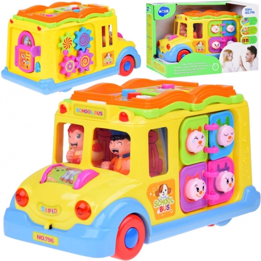Veselý interaktívny autobus pre deti