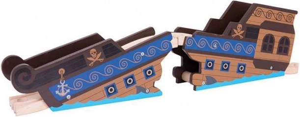 Bigjigs Rail most vraku lode