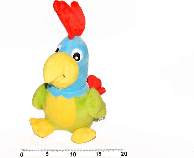 Plyšový papagáj Wiktor 22 cm
