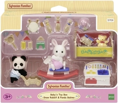Sylvanian Families detská izba s figúrkami a doplnkami - 1 ks