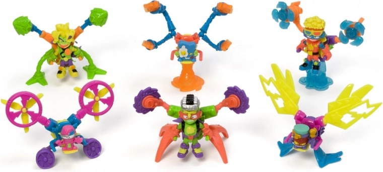 Jedinečná figúrka SuperThing v neonovom štýle