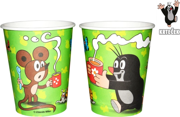 Párty poháre Krtko a priatelia 250 ml
