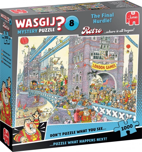 Puzzle JUMBO WASGIJ Mystery 8 Posledná prekážka 1000 dielikov