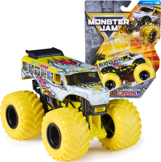 Monster Jam monster truck Classroom Crusher 1:64 (séria 46) - 1 kus