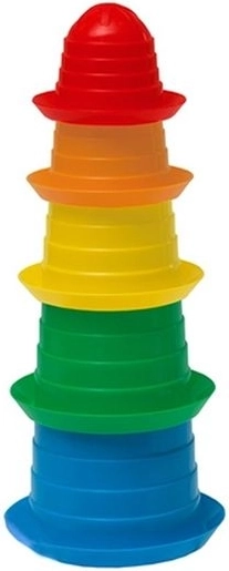 Pyramída Sombrero – sada 5 pieskových formičiek