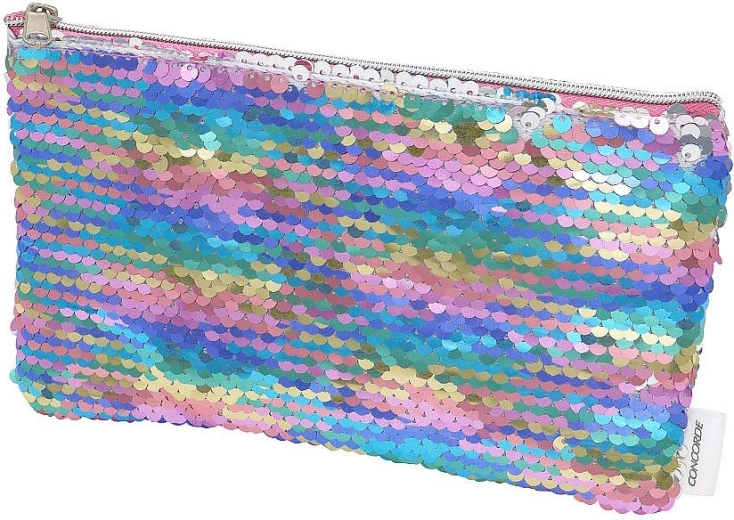 Taštička s glitrami CONCORDE pastel