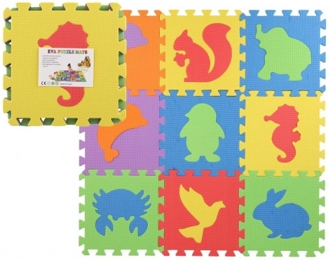 Penaové puzzle zvieratká