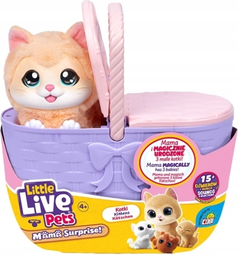 Little Live Pets Mama Surprise mačiatka