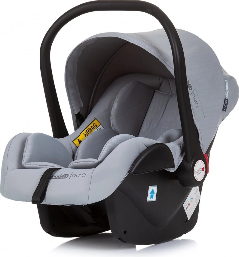 Autosedačka Aura i-Size 40–85 cm – Popolavá sivá