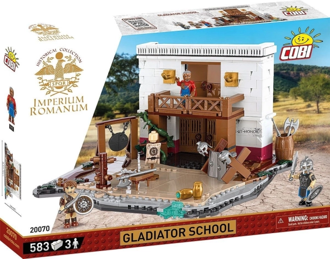 Stavebnica Imperium Romanum – škola gladiátorov, 583 dielikov