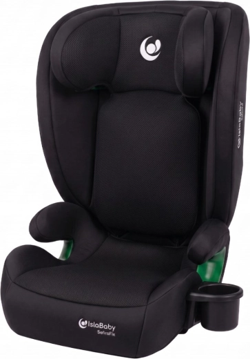 IslaBaby SafiroFix i-Size autosedačka 100–150 cm (15–36 kg) s isofix mesh black