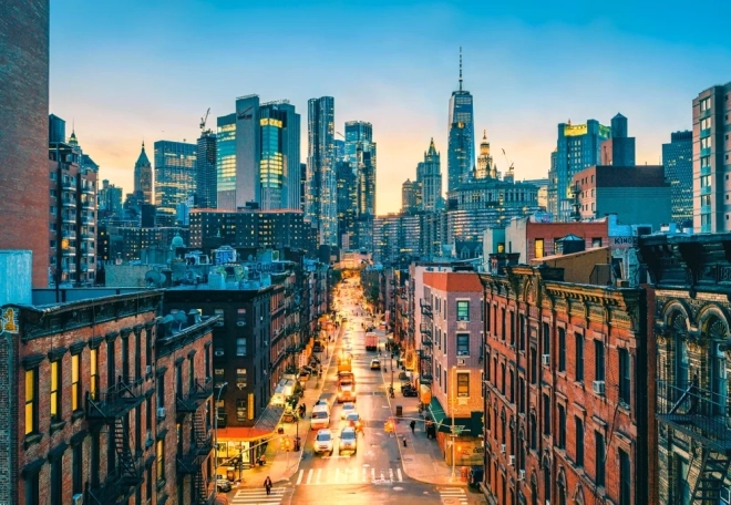 Puzzle 1000 dielikov Dolný Manhattan